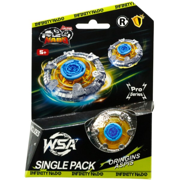 Фото - Дзиґа Infinity Nado VII Pro Series Single Pack Origins Aspis (EU664621-4)